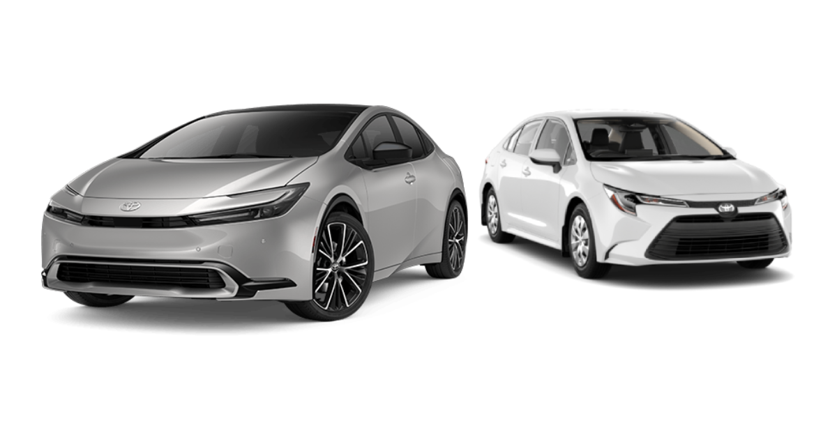 2023 Toyota Prius XLE or Toyota Corolla Hybrid
